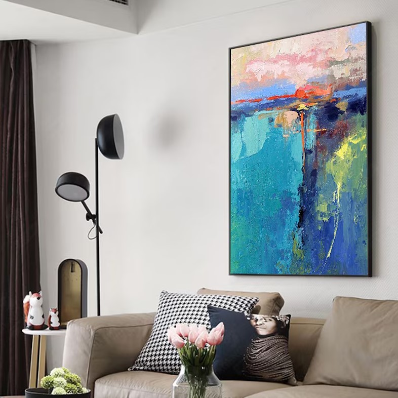 Colorful Abstract Painting #ABSC263