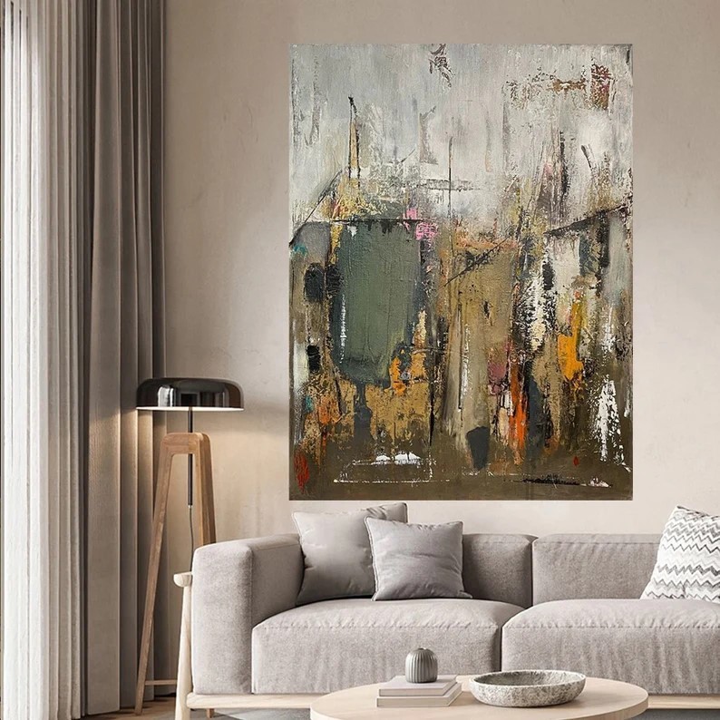 Textured Abstract Painting #ABSC264
