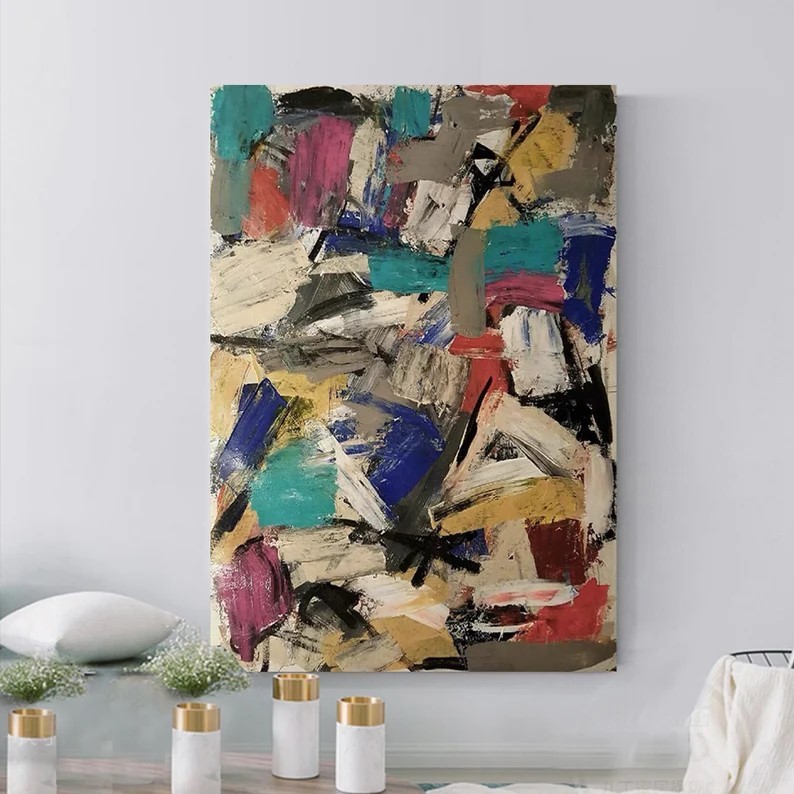 Abstract Canvas Painting #ABSC268