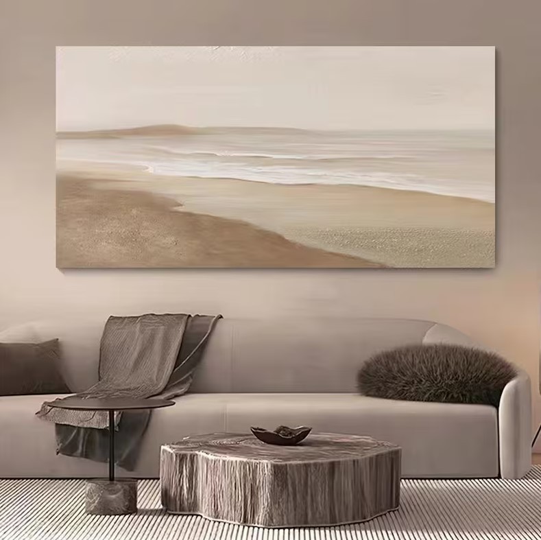 Neutral Beige Painting #ABSC270