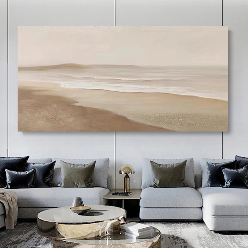 Neutral Beige Painting #ABSC270