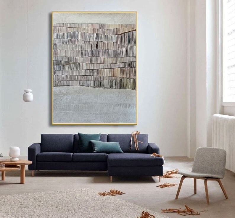 Minimalist Beige Painting #ABSC273