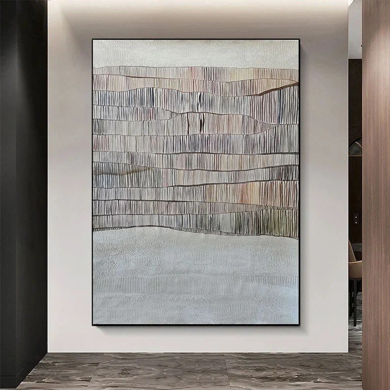 Minimalist Beige Painting #ABSC273