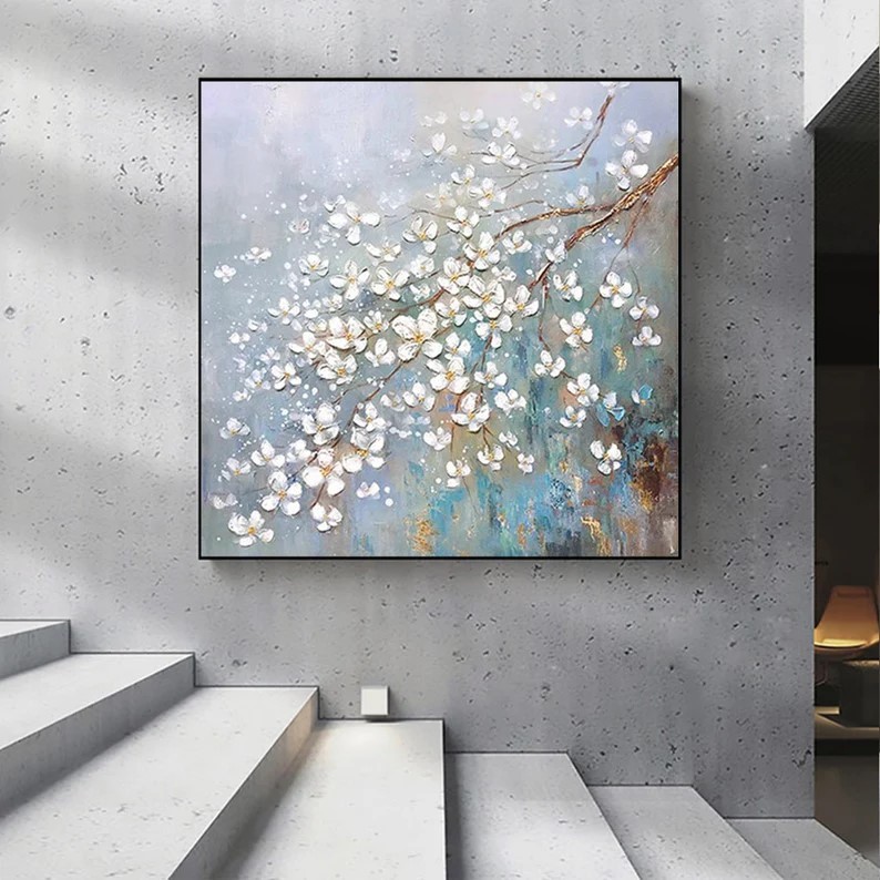 Flower Oil Painting #ABSC283
