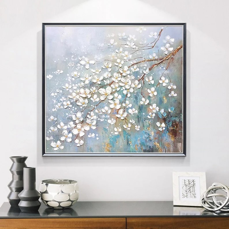 Flower Oil Painting #ABSC283