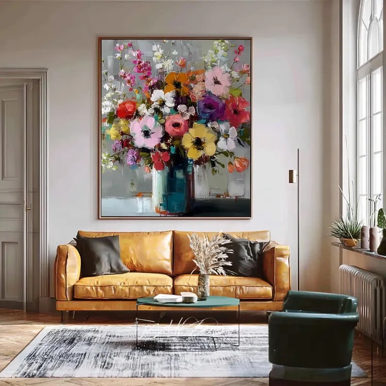 Colorful Floral Art #ABSC288