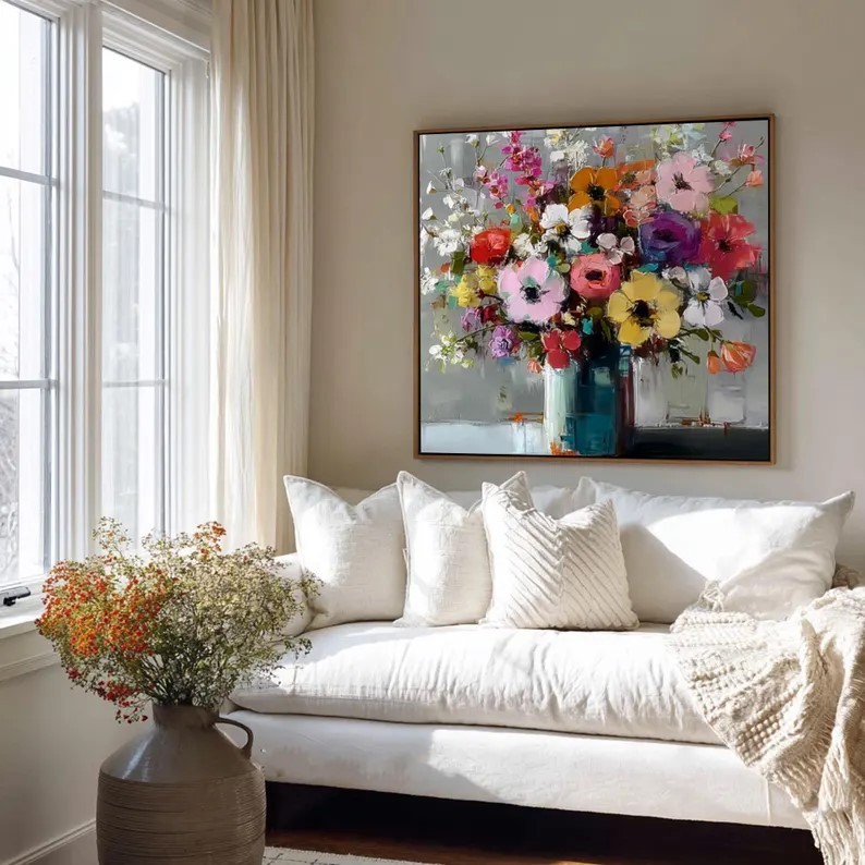 Colorful Floral Art #ABSC288