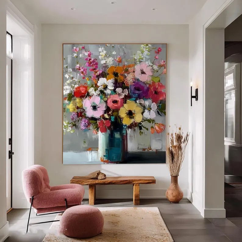 Colorful Floral Art #ABSC288