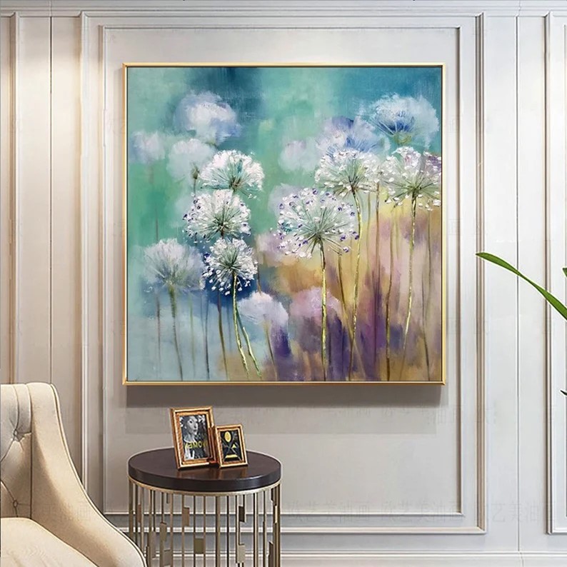 Dandelion Oil Painting #ABSC297