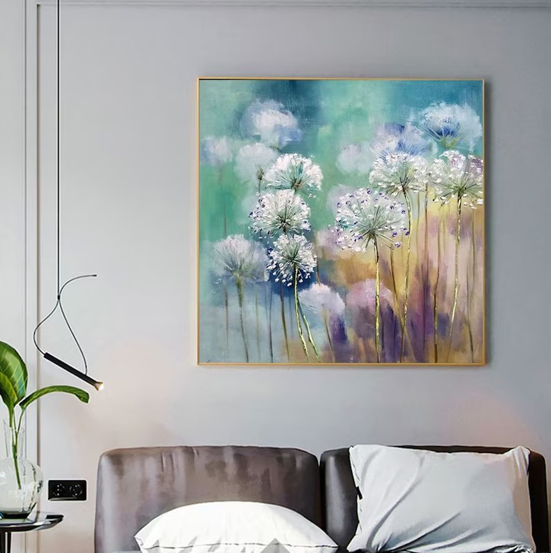 Dandelion Oil Painting #ABSC297