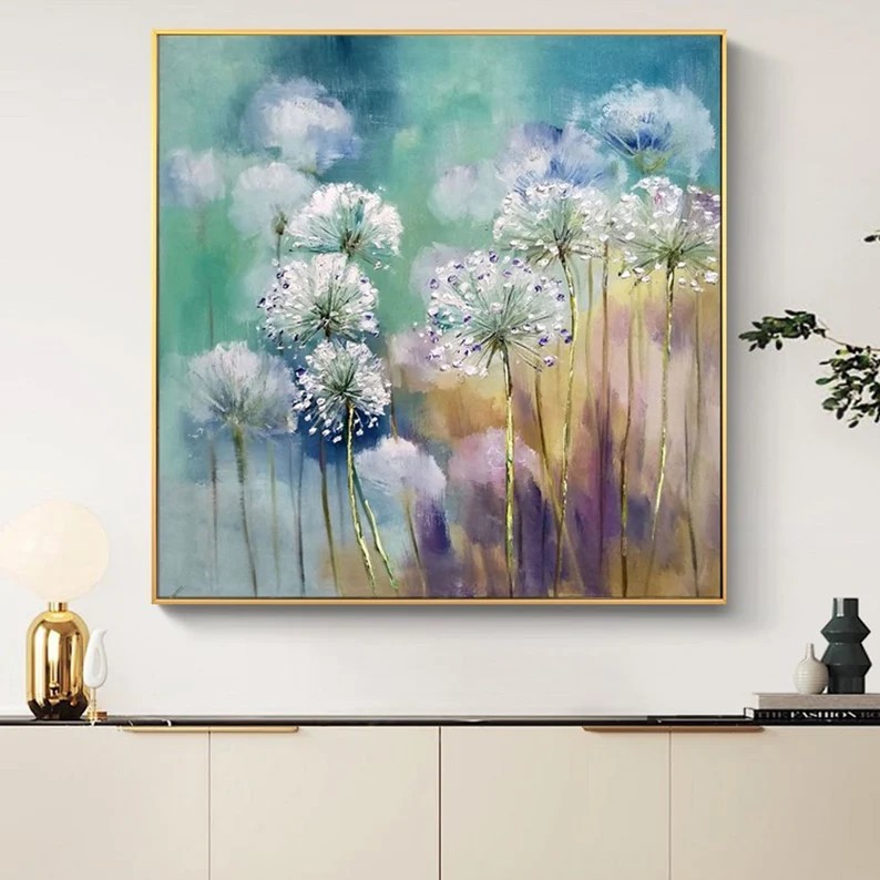 Dandelion Oil Painting #ABSC297