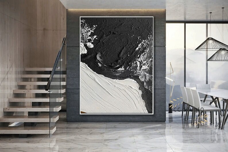 Abstract Textured Painting #ABSC300