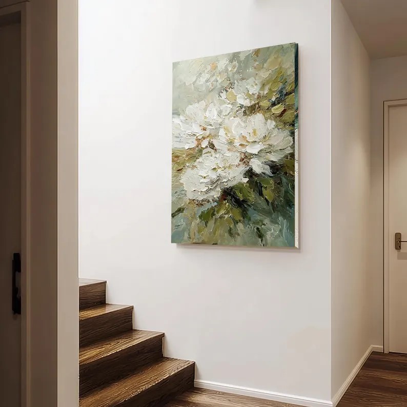 Textured Flower Painting #ABSC293