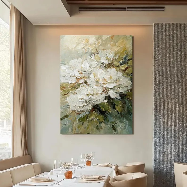 Textured Flower Painting #ABSC293