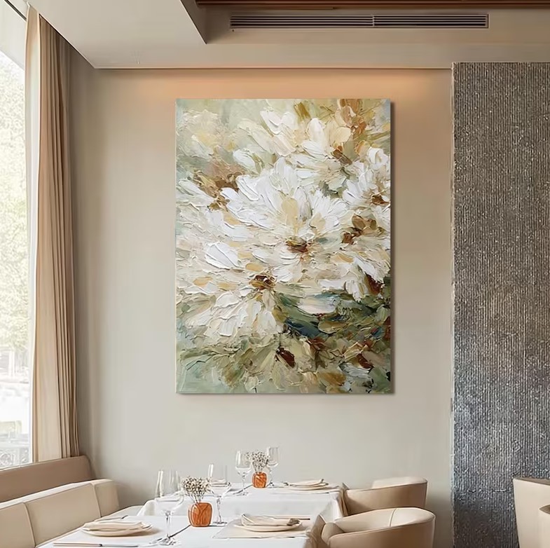 Abstract Flower Painting #ABSC294