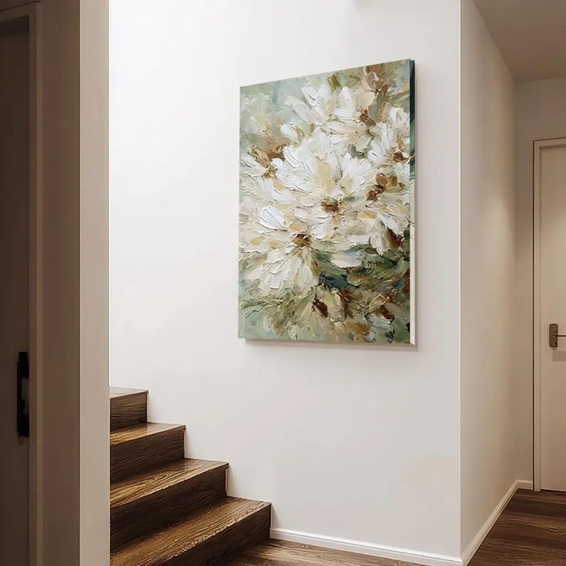 Abstract Flower Painting #ABSC294