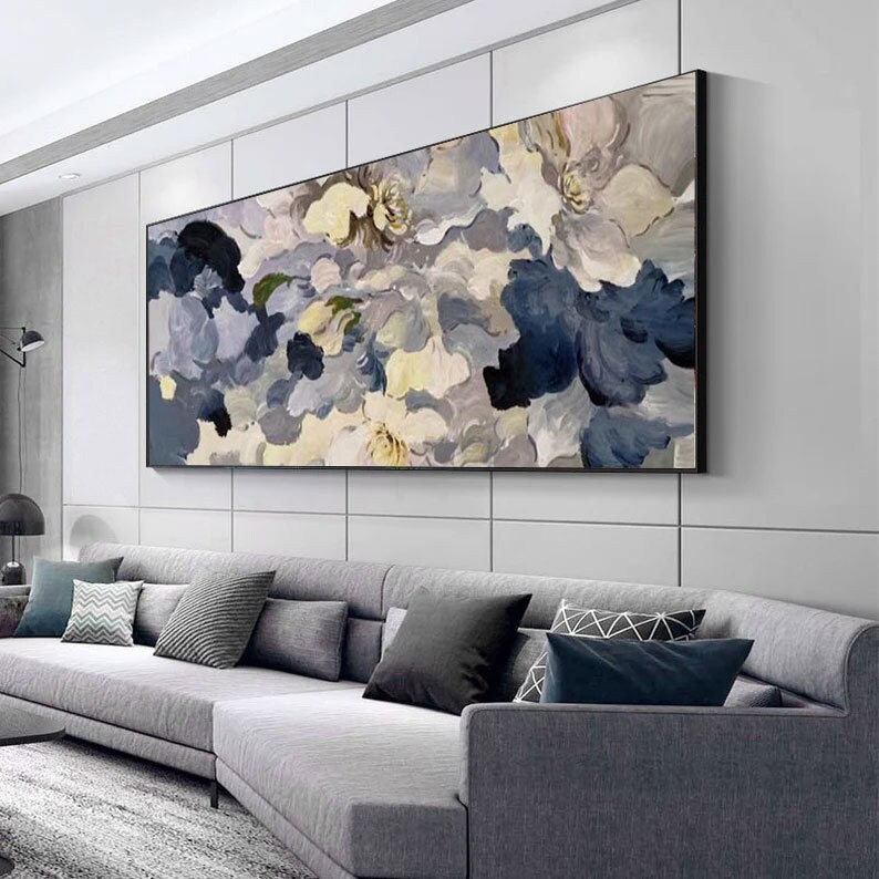 Abstract Floral Painting #ABSC295