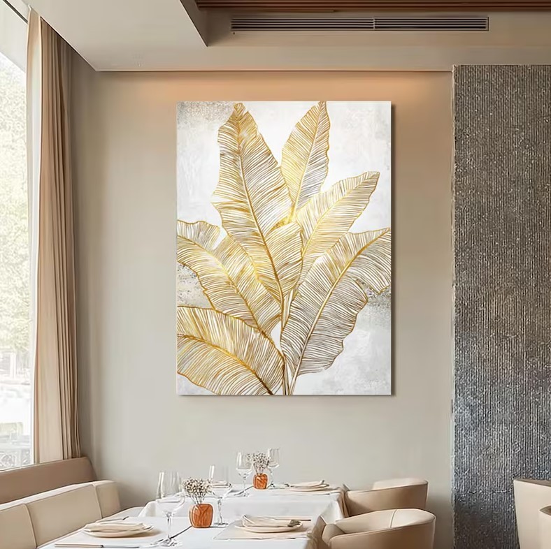 Gold leaf painting #ABSC307