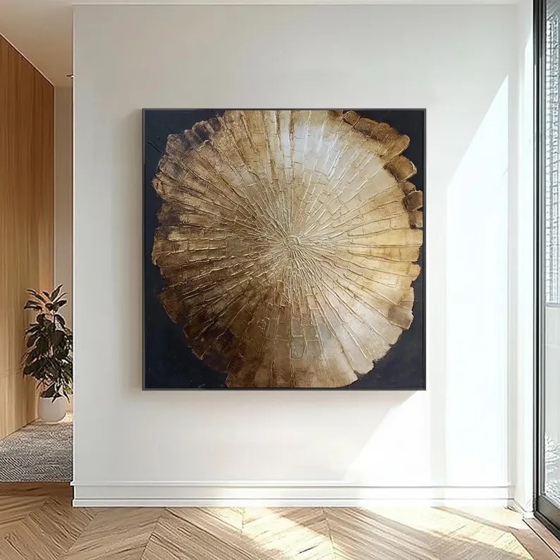 Black and Gold Painting #ABSC315