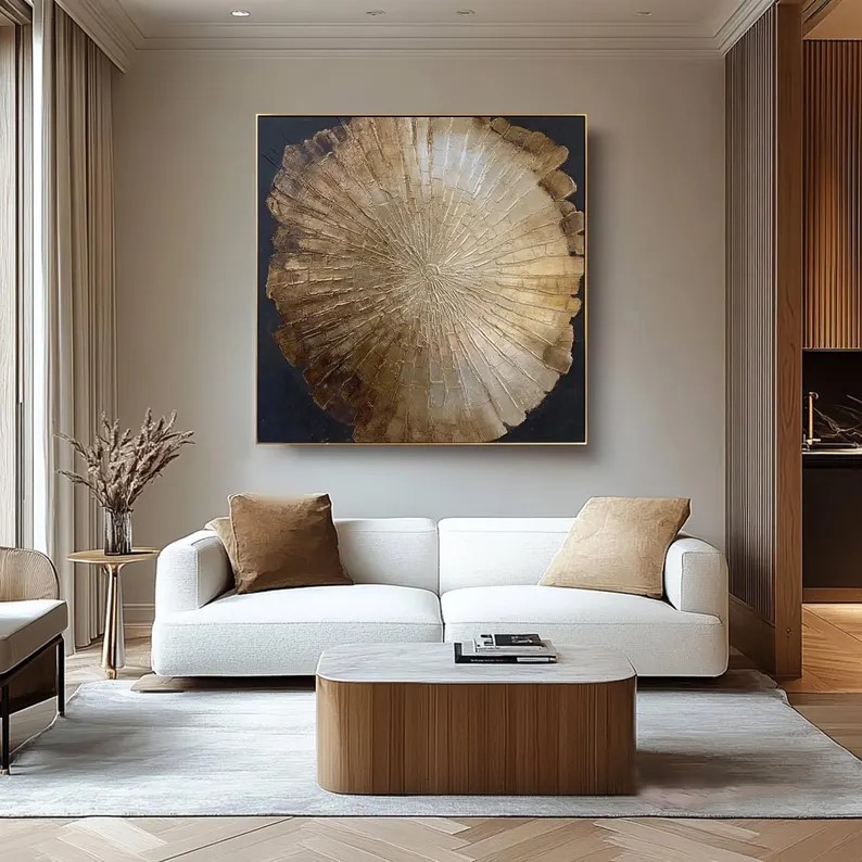 Black and Gold Painting #ABSC315