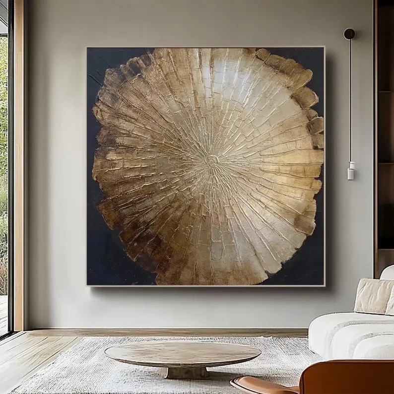 Black and Gold Painting #ABSC315