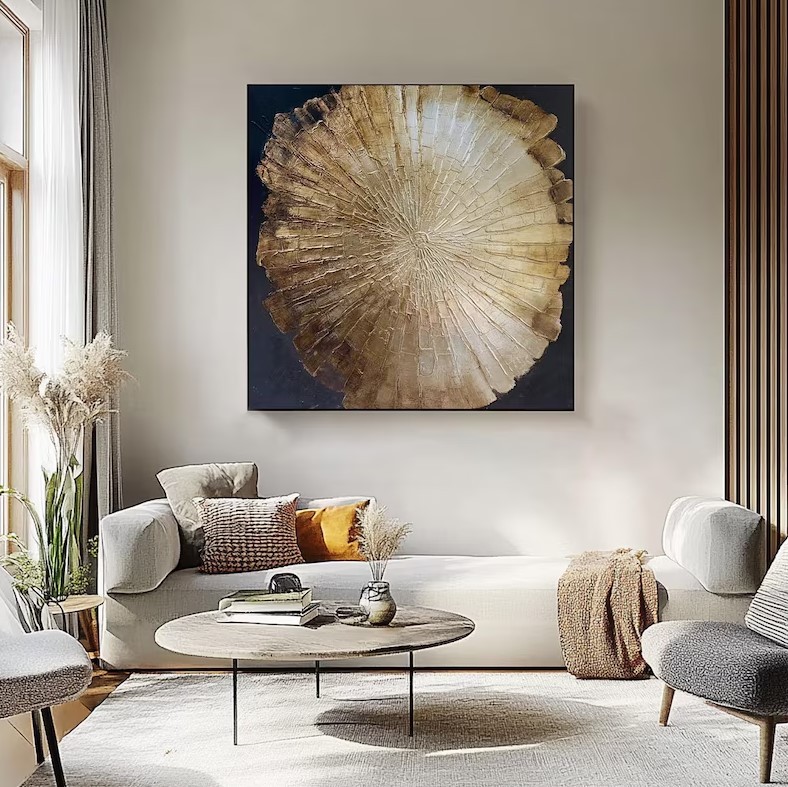 Black and Gold Painting #ABSC315