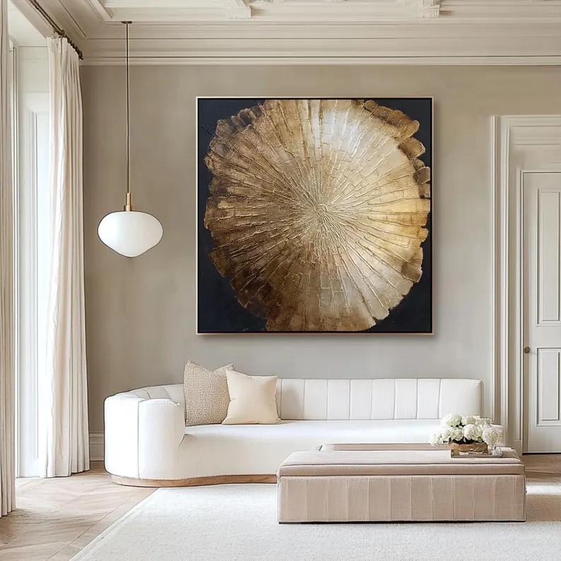 Black and Gold Painting #ABSC315