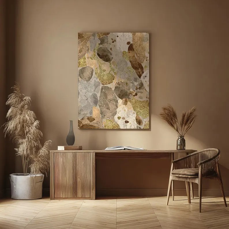 Gold Texture Painting #ABSC316