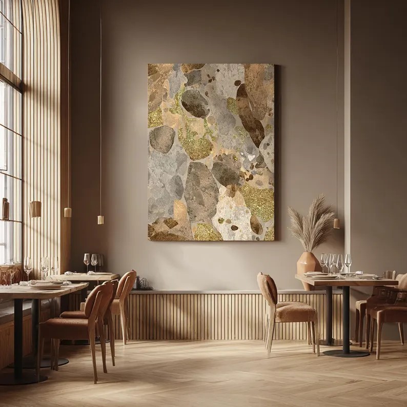 Gold Texture Painting #ABSC316