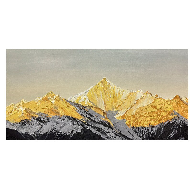Golden Mountain Painting #ABSC336