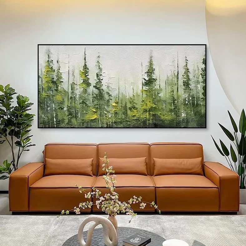 Green Forest Painting #ABSC337