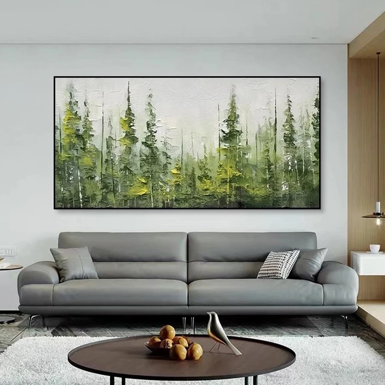 Green Forest Painting #ABSC337