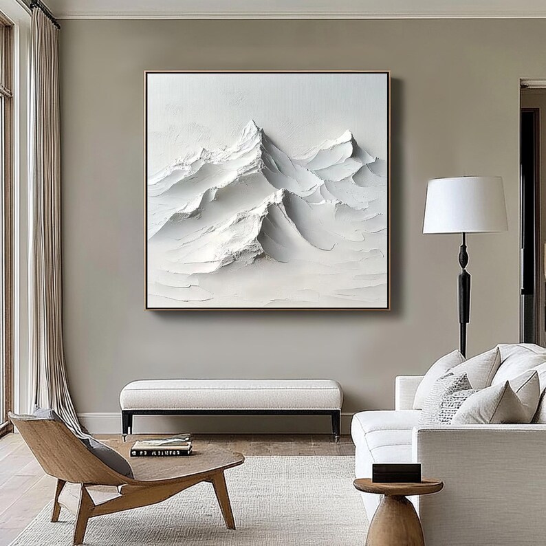 Textured Mountain Painting #ABSC340