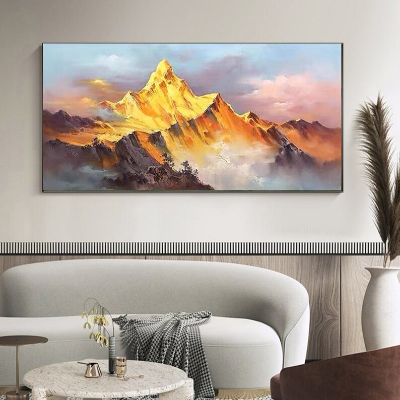 Gold Mountain Painting #ABSC342