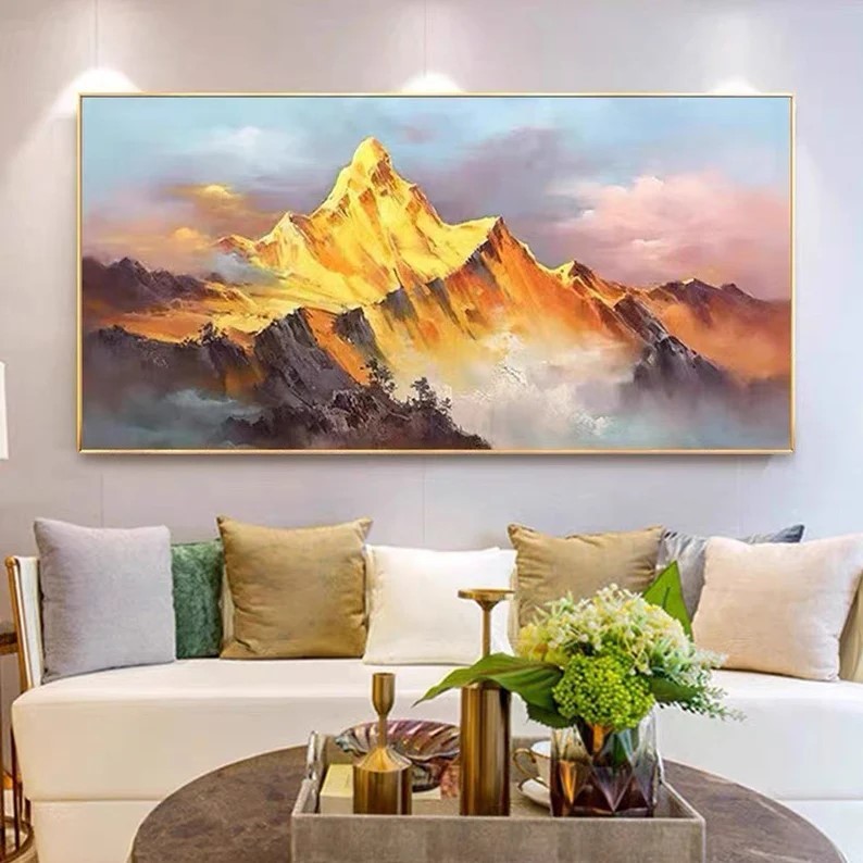 Gold Mountain Painting #ABSC342