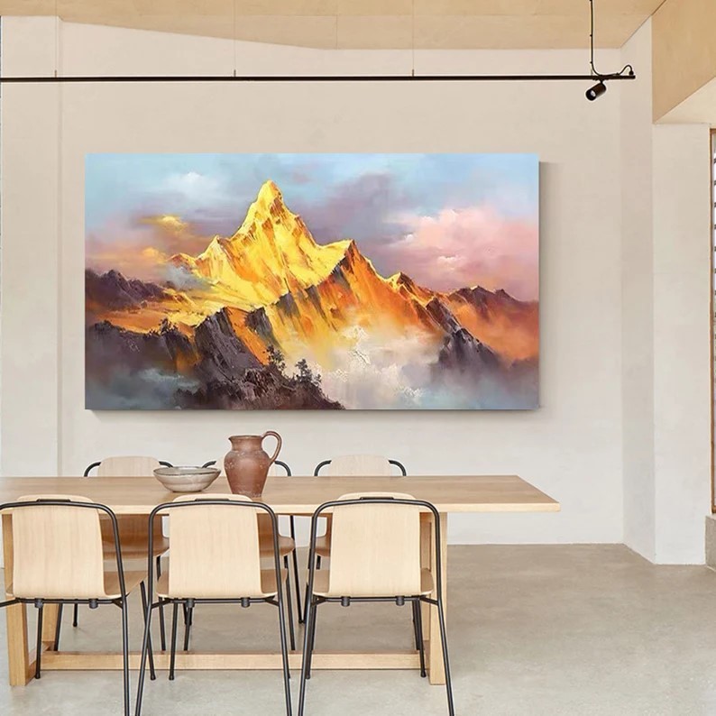 Gold Mountain Painting #ABSC342