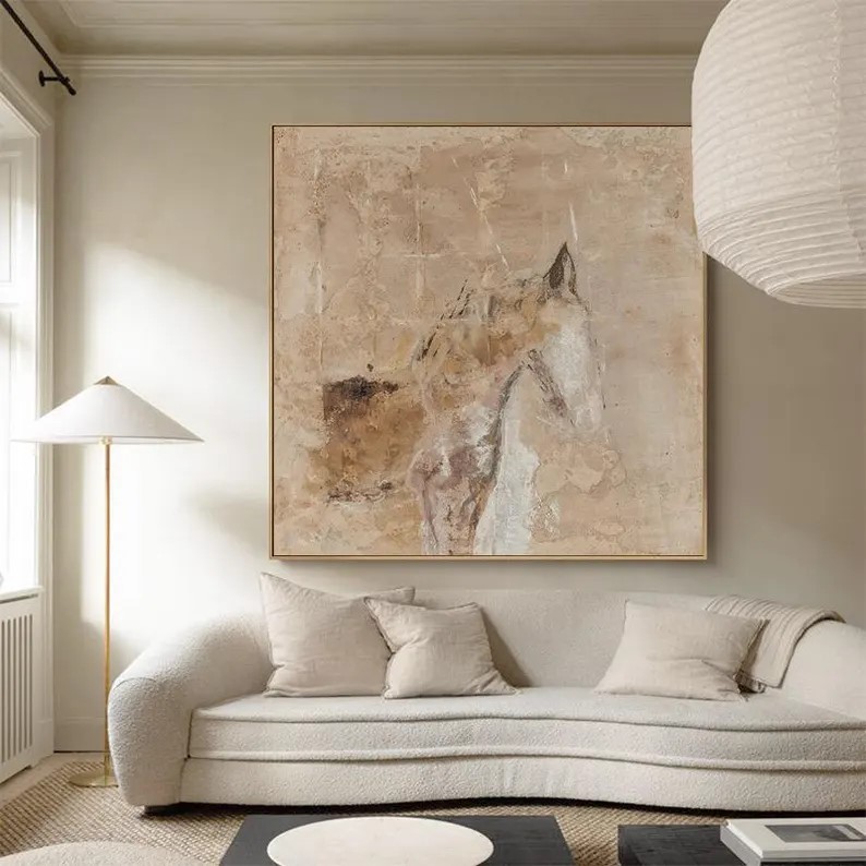 Brown Horse Painting #ABSY527