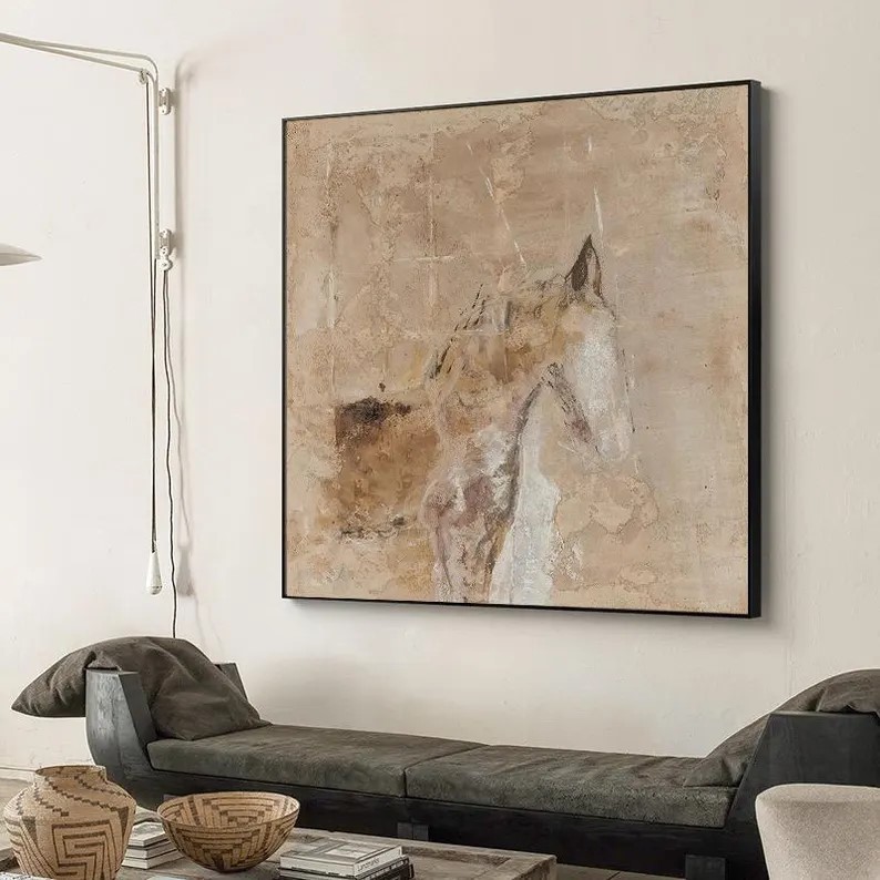 Brown Horse Painting #ABSY527