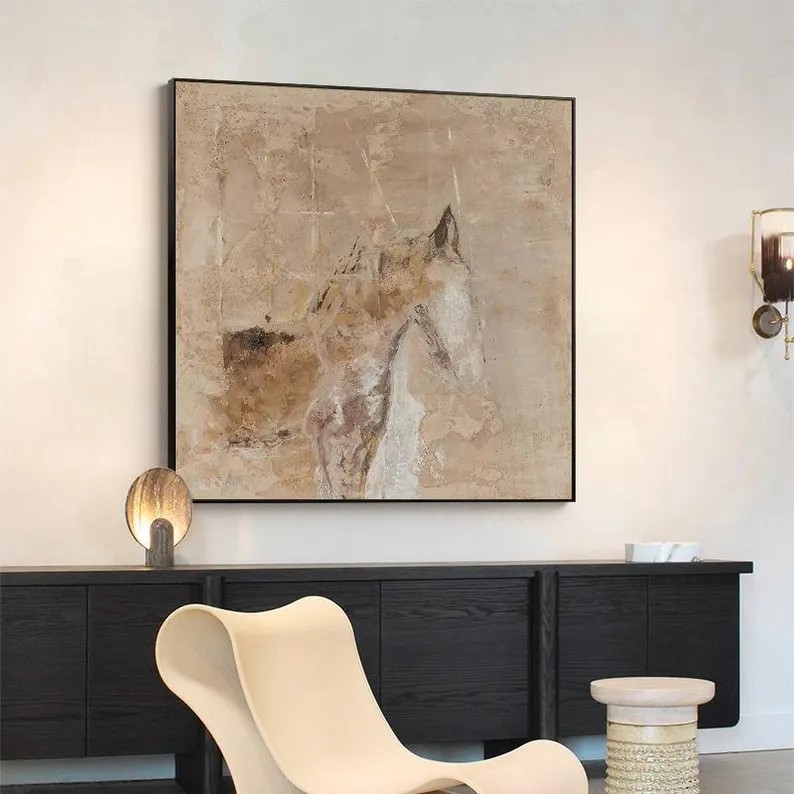 Brown Horse Painting #ABSY527