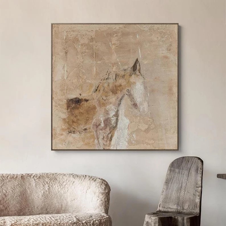 Brown Horse Painting #ABSY527