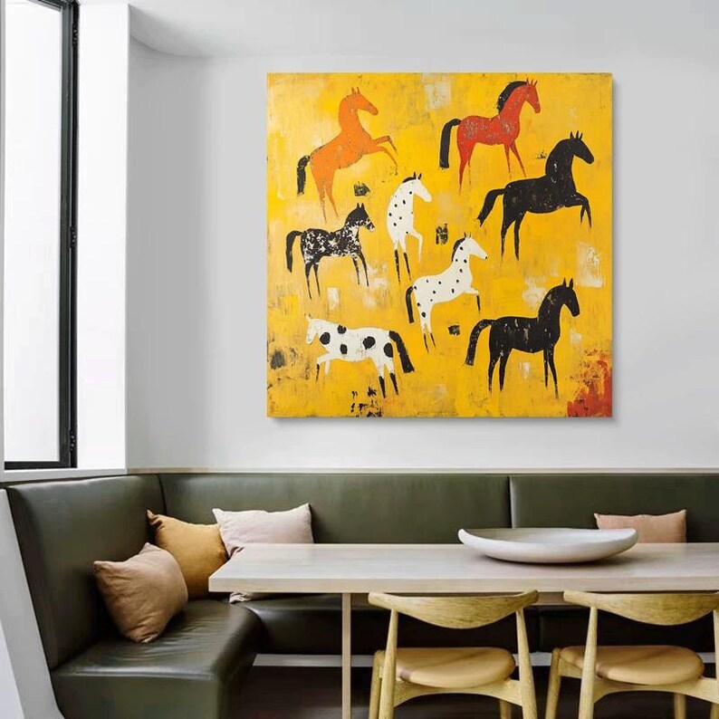 Horse Oil Painting #ABSY531