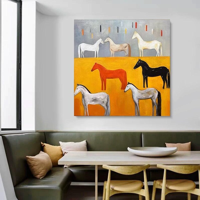 Abstract Horse Painting #ABSY541