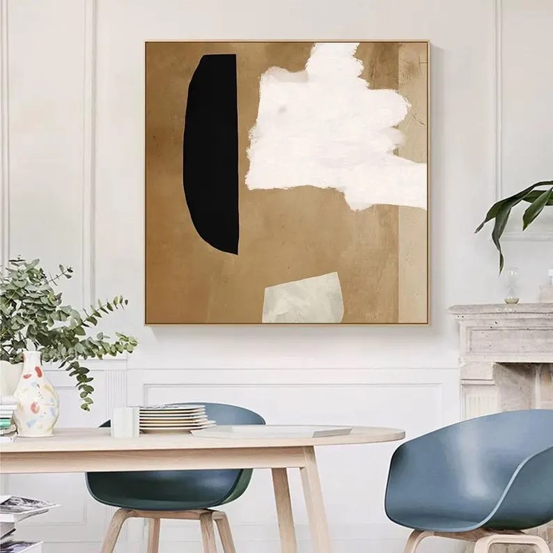Beige Neutral Painting #ABSY380