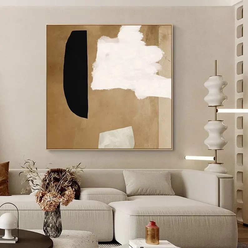 Beige Neutral Painting #ABSY380