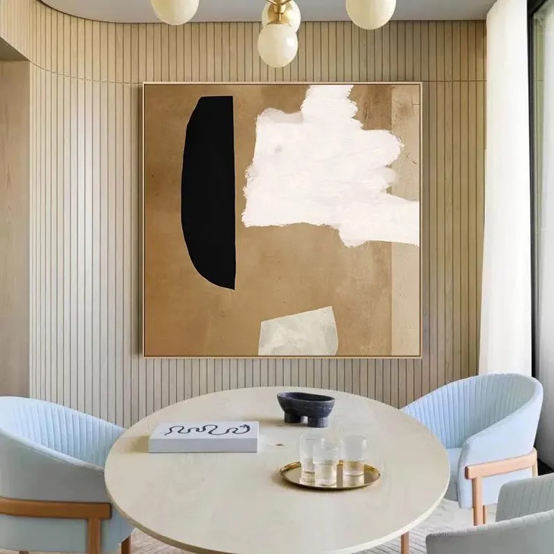 Beige Neutral Painting #ABSY380