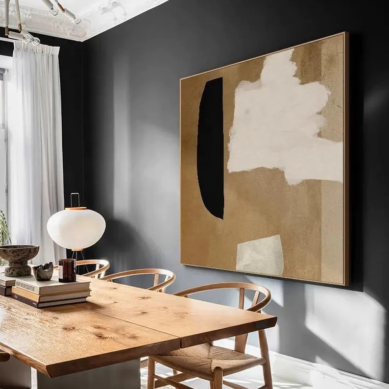 Beige Neutral Painting #ABSY380