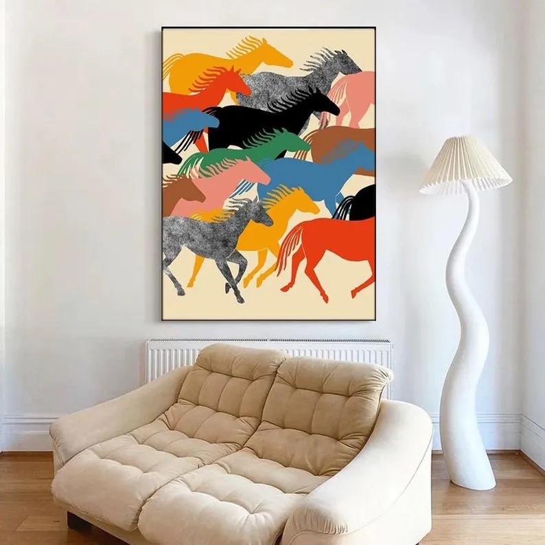 Horse Oil Painting #ABSY529