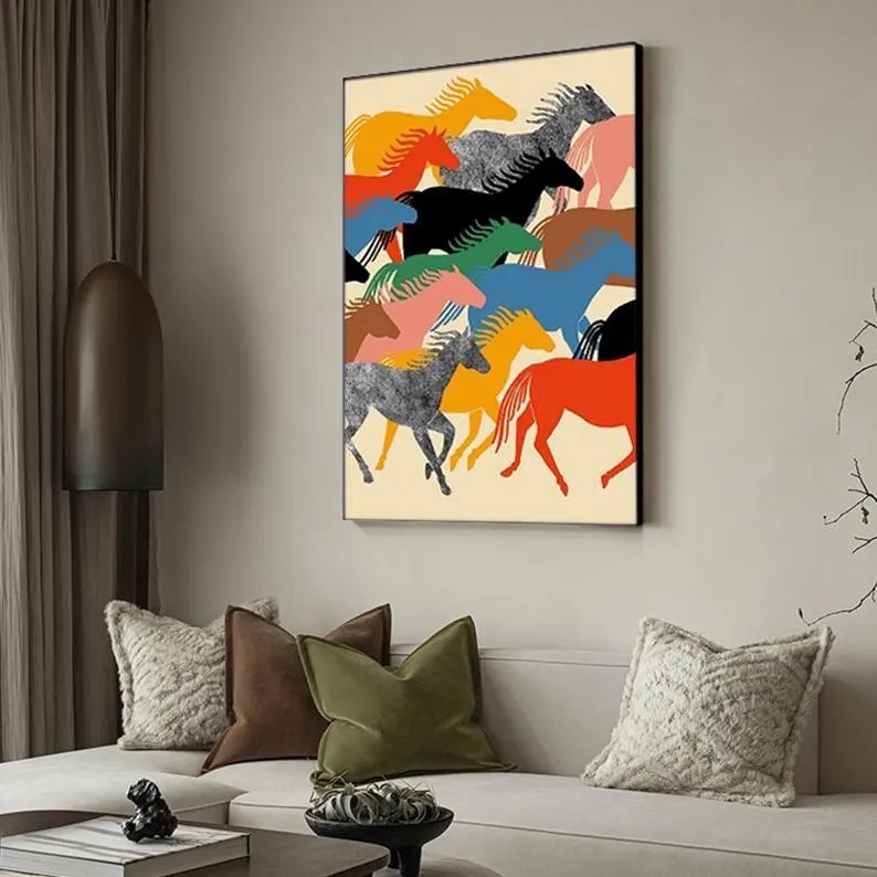 Horse Oil Painting #ABSY529