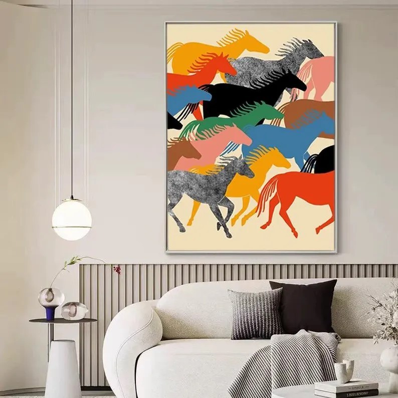 Horse Oil Painting #ABSY529