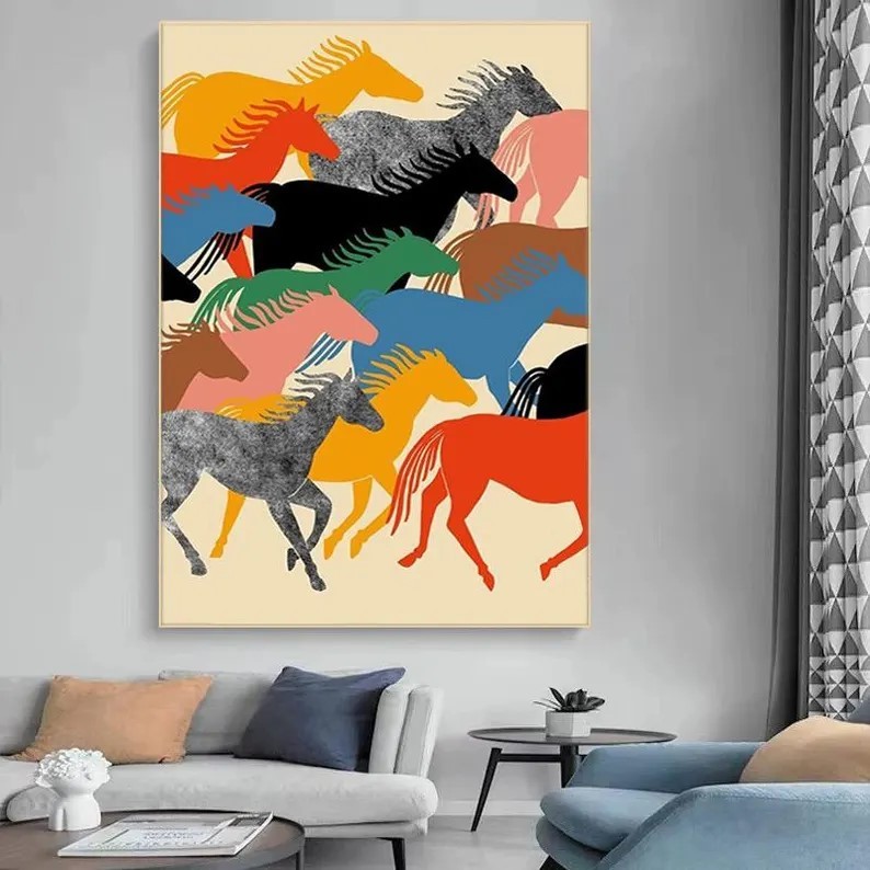 Horse Oil Painting #ABSY529